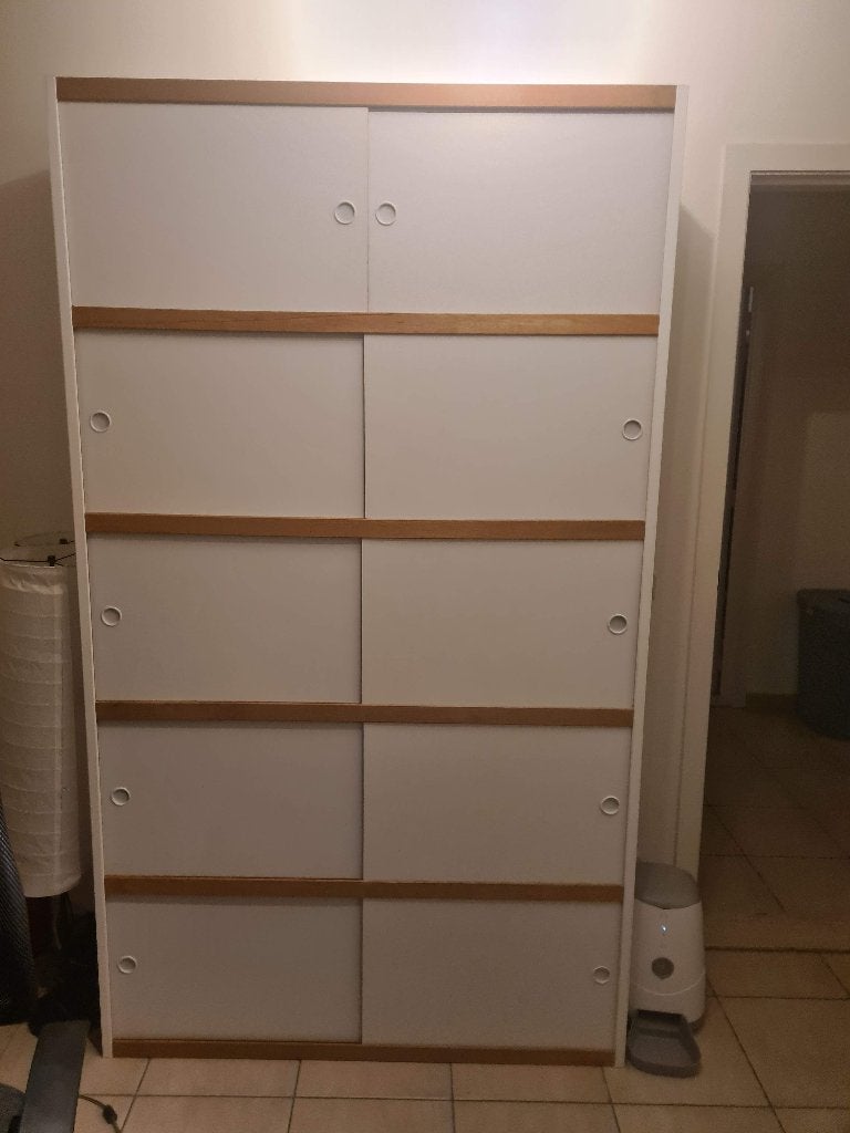 Armoire blanche Kewlox, Maison & Meubles, Enlèvement, Utilisé