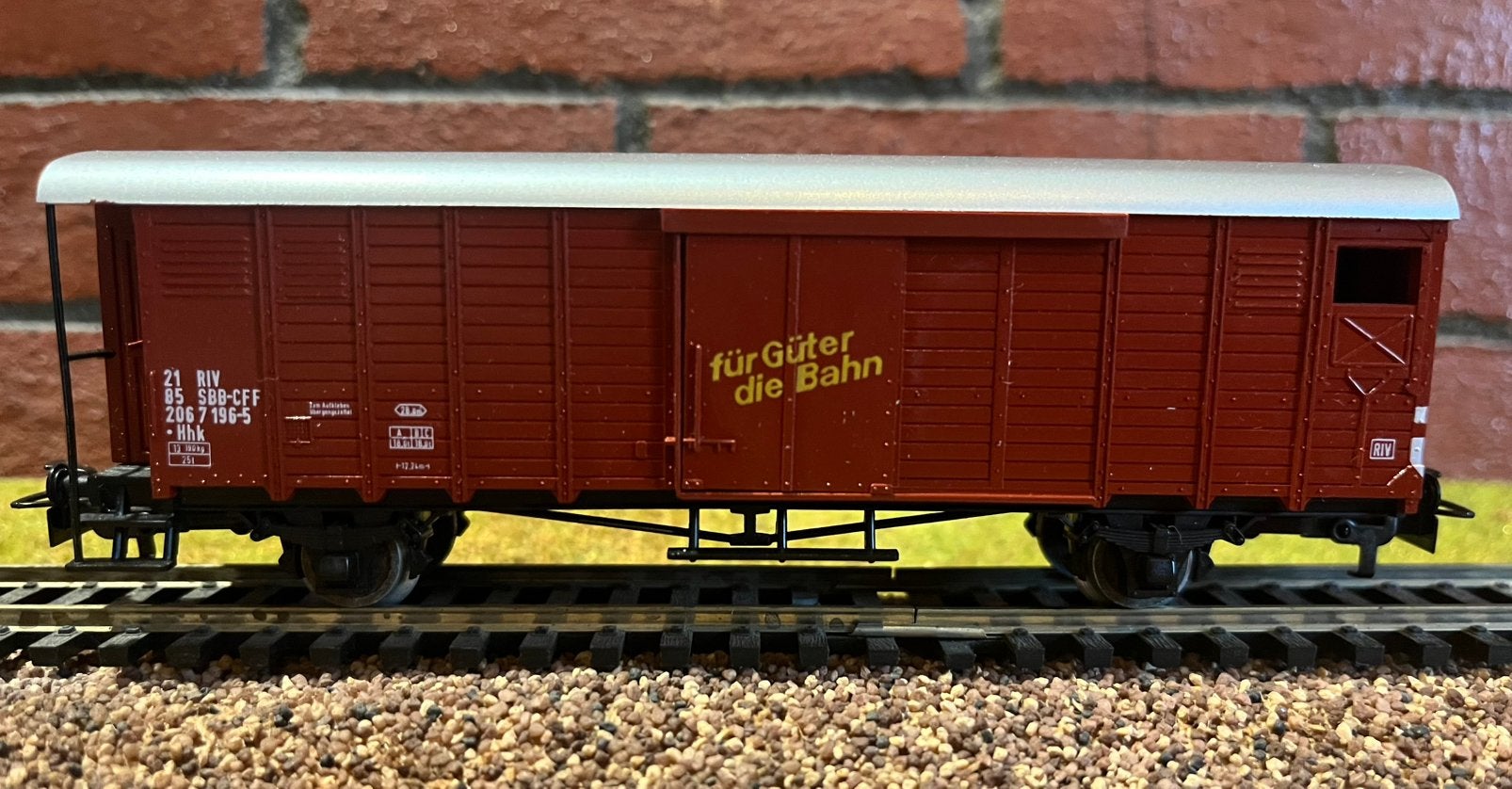 Marklin HO 4698 SBB CFF/4950 FS onberispelijke staat, Hobby en Vrije tijd, Wisselstroom, Wagon, Ophalen of Verzenden, Zo goed als nieuw