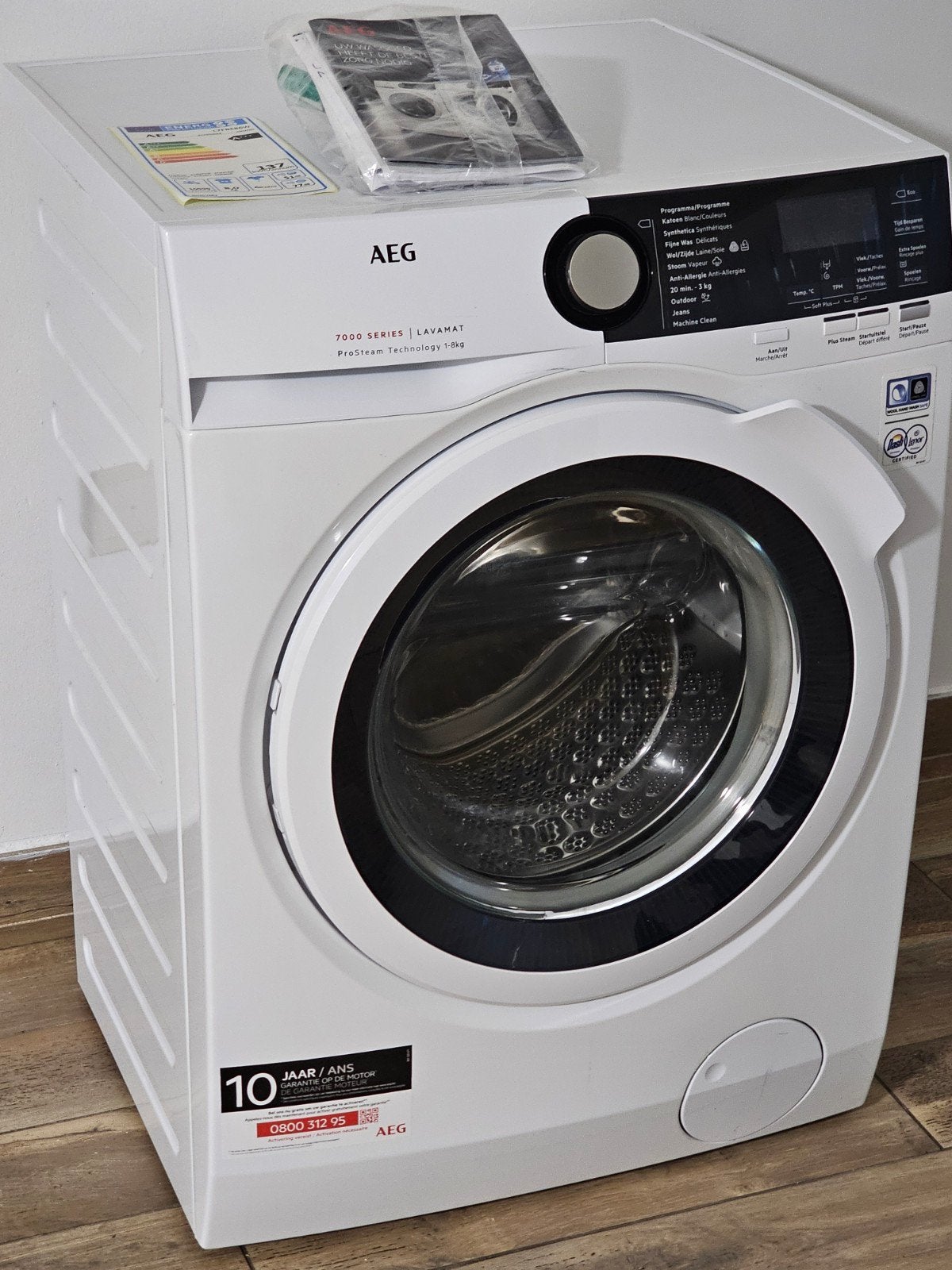 AEG 7000 Series Lavamat ProSteam wasmachine., Electroménager, Lave-linge, Enlèvement
