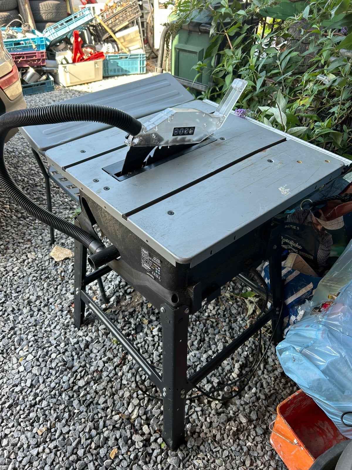 Zaagtafel, Doe-het-zelf en Bouw, Ophalen, Zo goed als nieuw