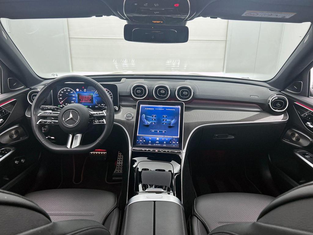 Mercedes-Benz C-klasse Estate C 300 e AMG Line Night Pack |, Auto's, Automaat, 4 cilinders, Zwart, 5 deurs
