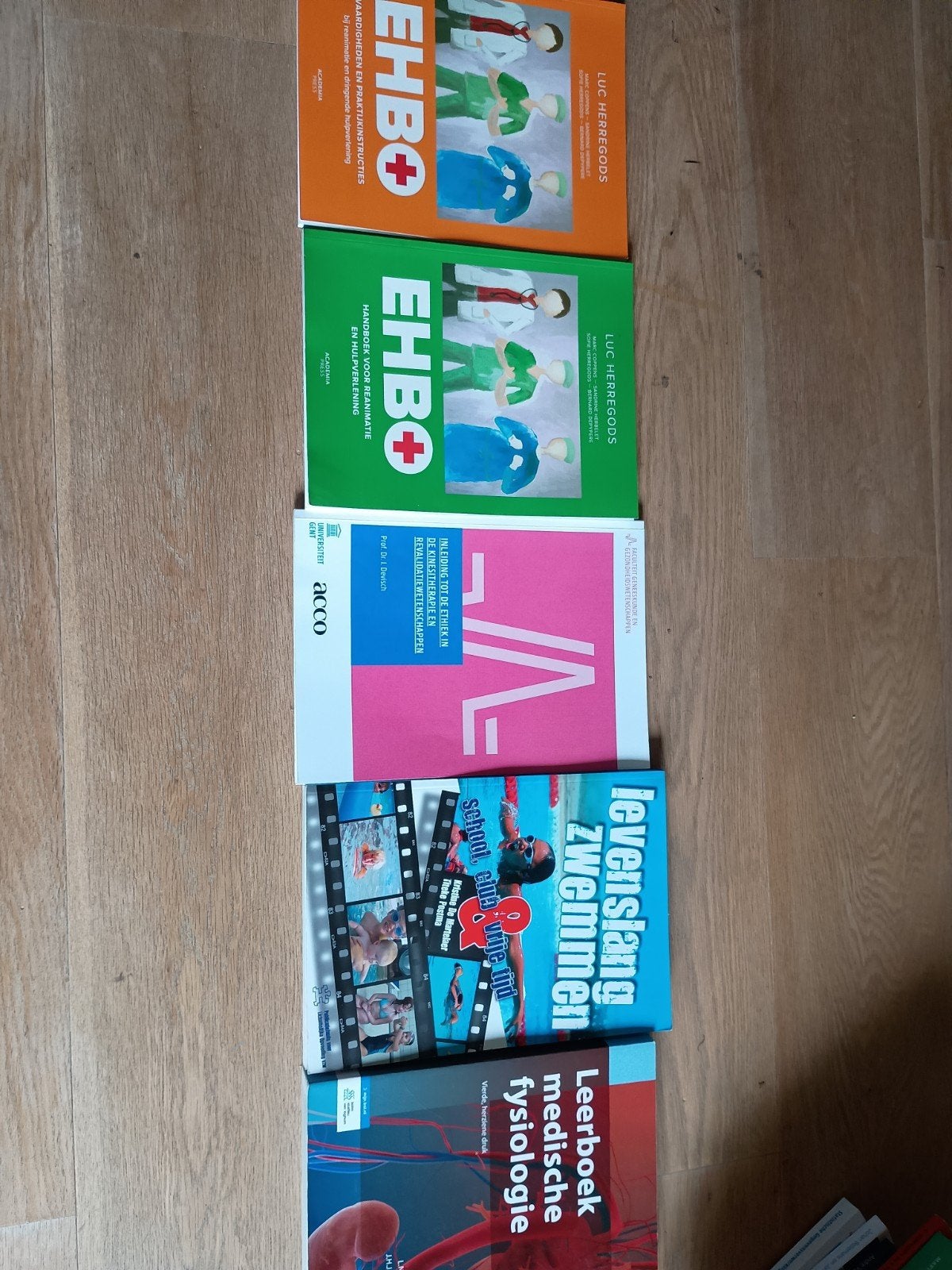 Boeken 2de bachelor kinesitherapie UGent 2020-2021, Ophalen of Verzenden