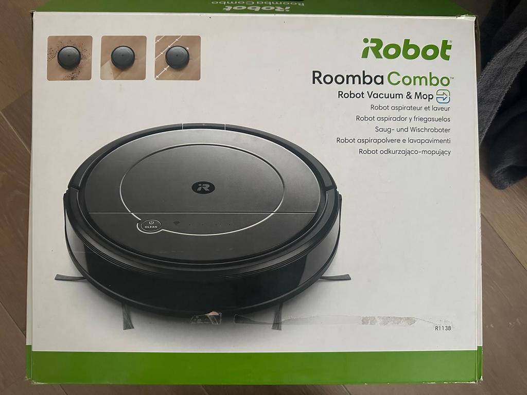 Robotstofzuiger iRobot Roomba Combo, Enlèvement