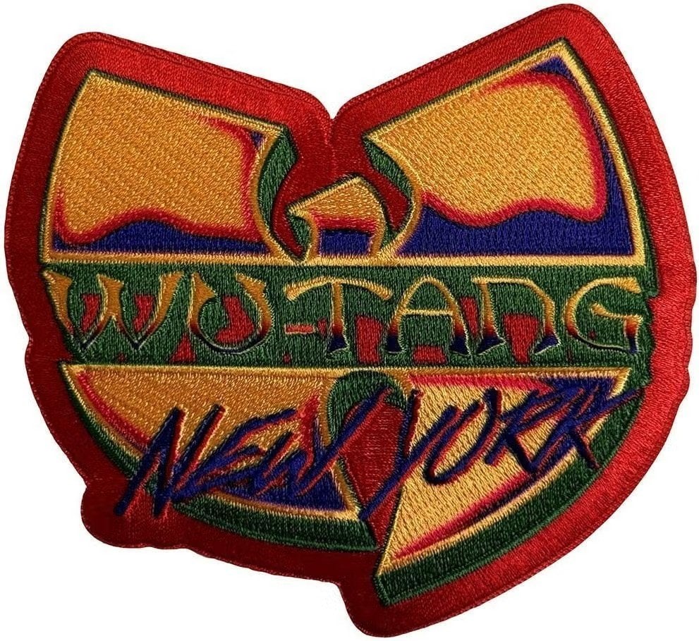 Wu-Tang Clan New York Logo Red - Patch officiële merchandise, Ophalen of Verzenden, Nieuw