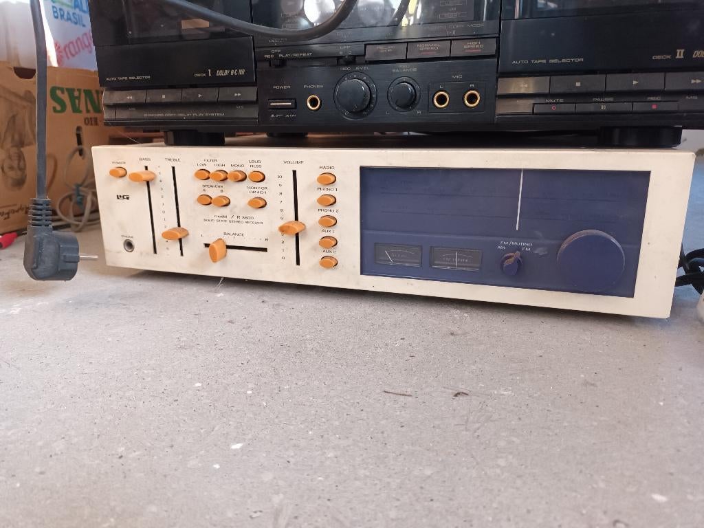 luxman vintage receiver versterker, Audio, Tv en Foto, Versterkers en Ontvangers, Ophalen