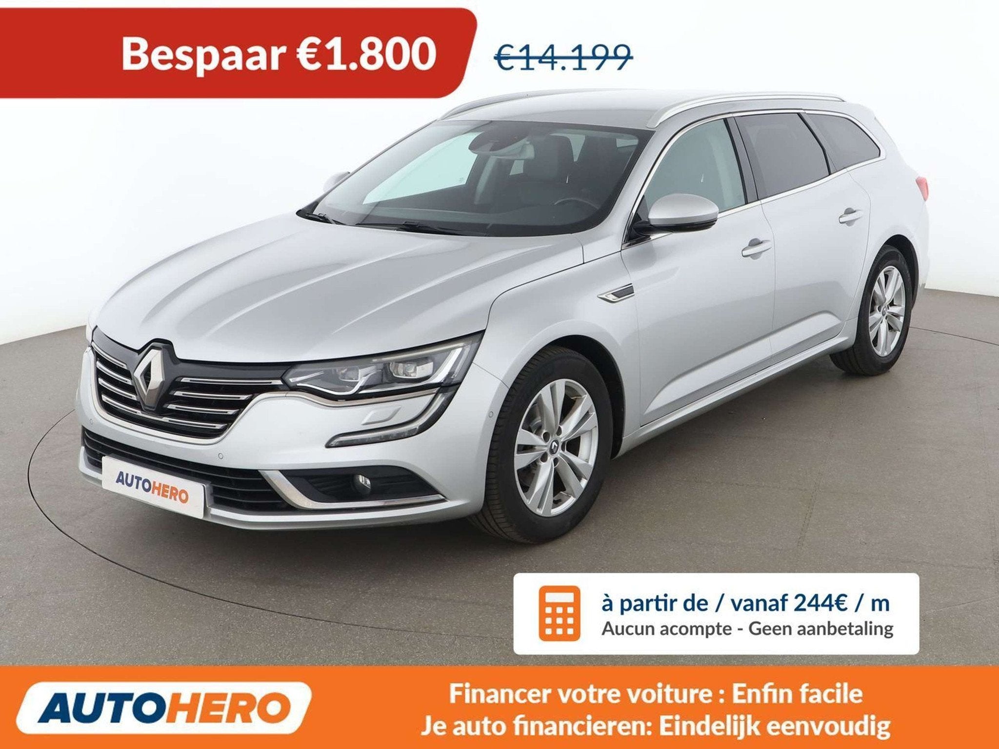Renault Talisman 1.6 TCe Energy Intens (bj 2017, automaat), Auto's, Renault, https://public.car-pass.be/vhr/3563073c-7112-47a3-9a23-8b13402ba15a