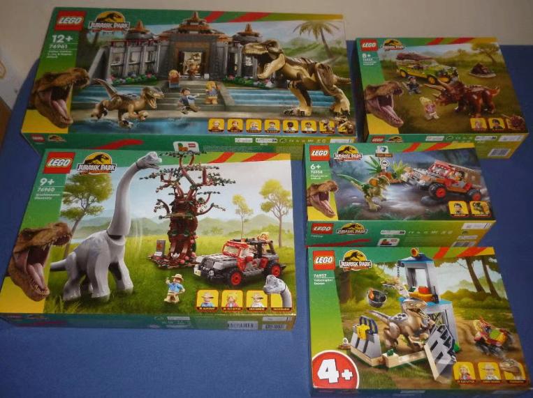 LEGO Jurassic Park 25th Anniversary - Complete reeks, Kinderen en Baby's, Speelgoed | Duplo en Lego, Lego, Ophalen