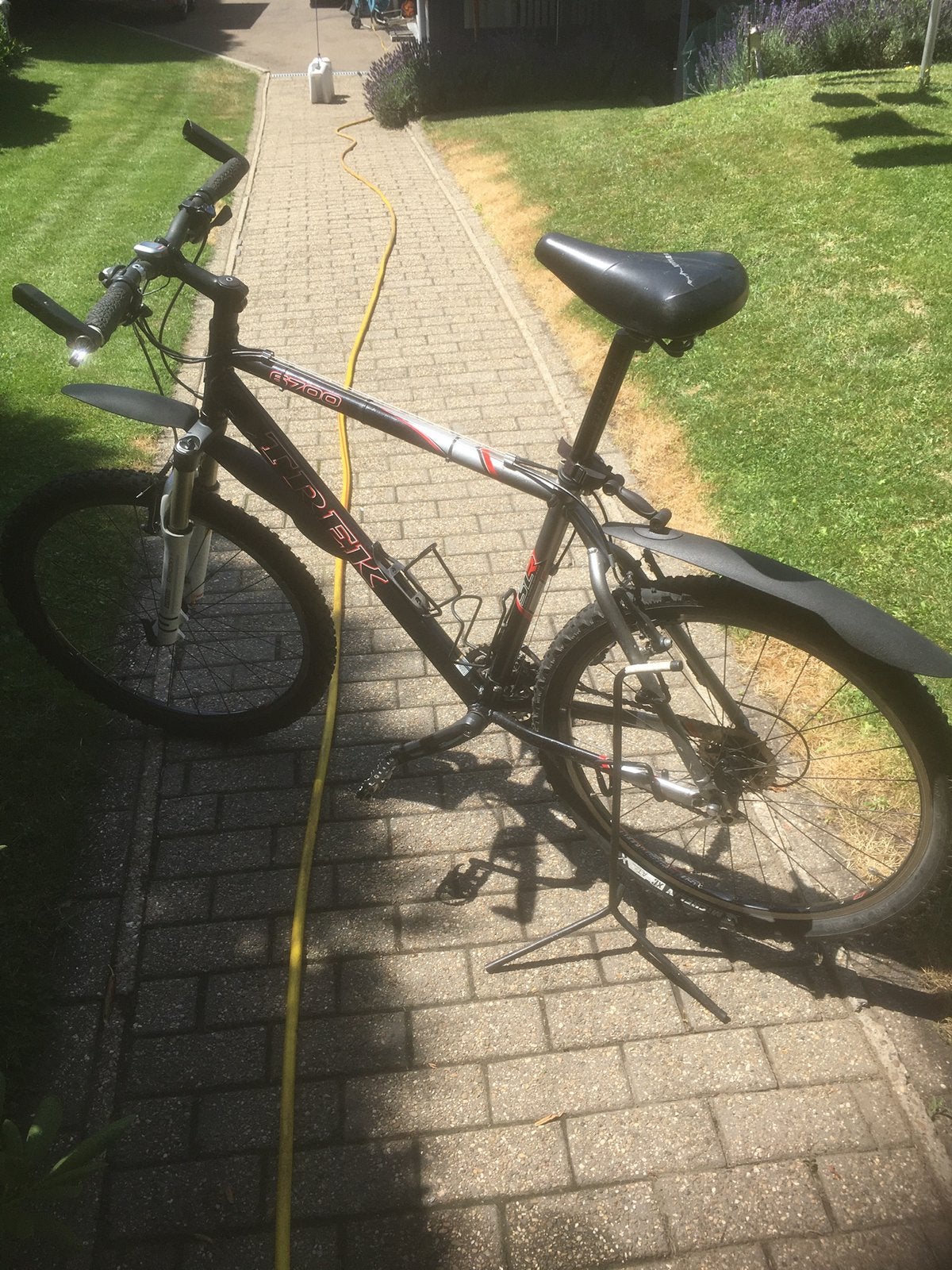 Fiets trek, Enlèvement