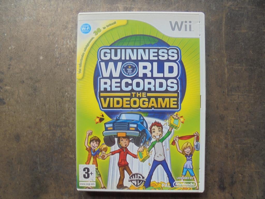 Guinness World Records The Videogame voor Wii (zie foto's), Enlèvement ou Envoi, 1 joueur, Aventure et Action, Utilisé