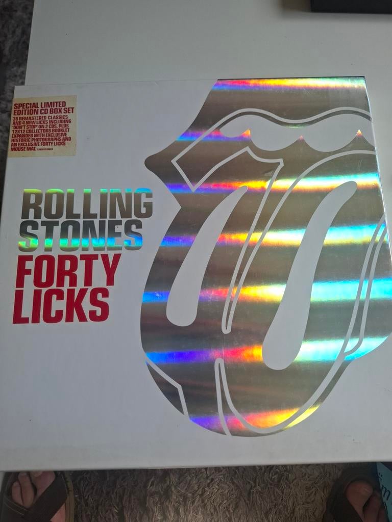 Rolling Stones " Forty Liks" édition limitée 2 cds, Limited edition, Ophalen of Verzenden