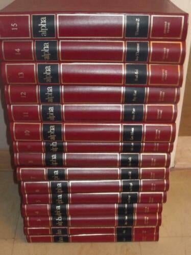 Alpha encyclopédie, Livres, Encyclopédies, Enlèvement ou Envoi, Comme neuf, Série complète