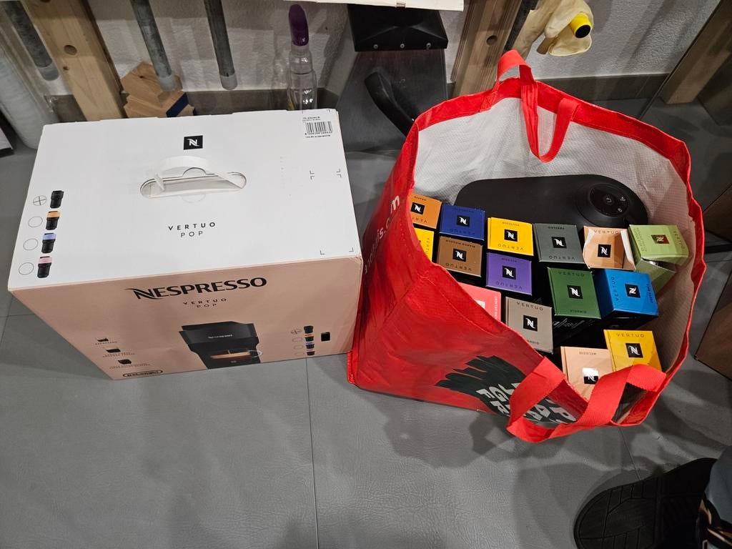 Nespresso Vertuo, Enlèvement