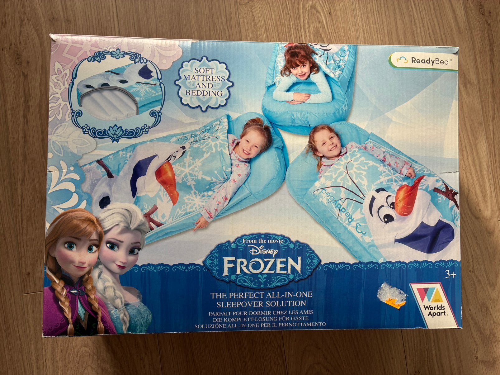 Frozen luchtbed met slaapzak en pomp 150x62, Enfants & Bébés, Enlèvement ou Envoi, Neuf