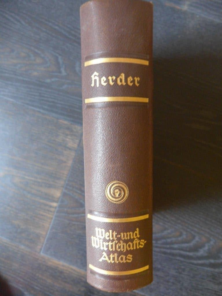 Herder ; Duitse Atlas uit 1932 -toonaangevend werk destijds, Antiek en Kunst, Ophalen of Verzenden