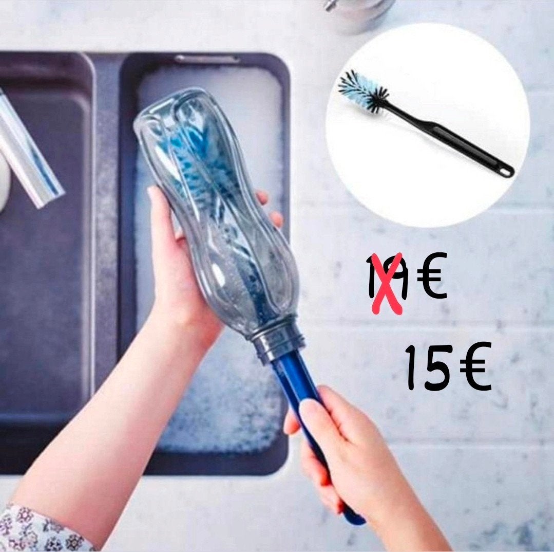 Brosse de nettoyage de bouteilles écologique Tupperware, Maison & Meubles, Cuisine| Tupperware, Enlèvement ou Envoi, Neuf