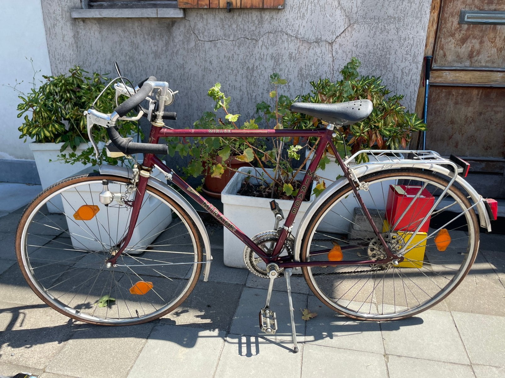 Vélo de course Mirage vintage, 51 à 55 cm, Enlèvement, Frein sur jante, Années 60 ou plus récent