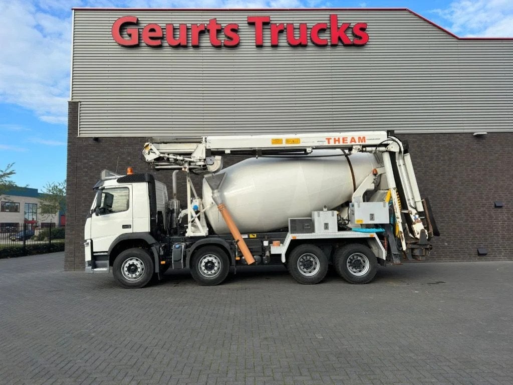 Volvo FM 410 8X4 + STETTER 9 M3 MIXER/MISCHER + THEAM 15 M T, Autos, Camions, Achat, Euro 6, Diesel, Automatique