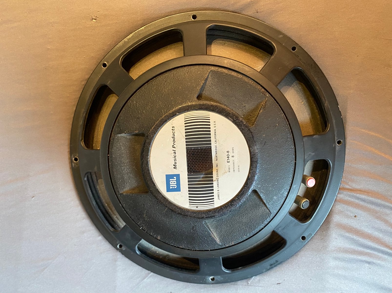 JBL E140-8, TV, Hi-fi & Vidéo, Enlèvement, Utilisé, JBL