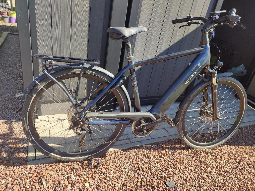 Zgan el. fiets Jools, weinig km's, groot bereik, prima batt., Autres marques, 51 à 55 cm, 50 km par batterie ou plus, Comme neuf