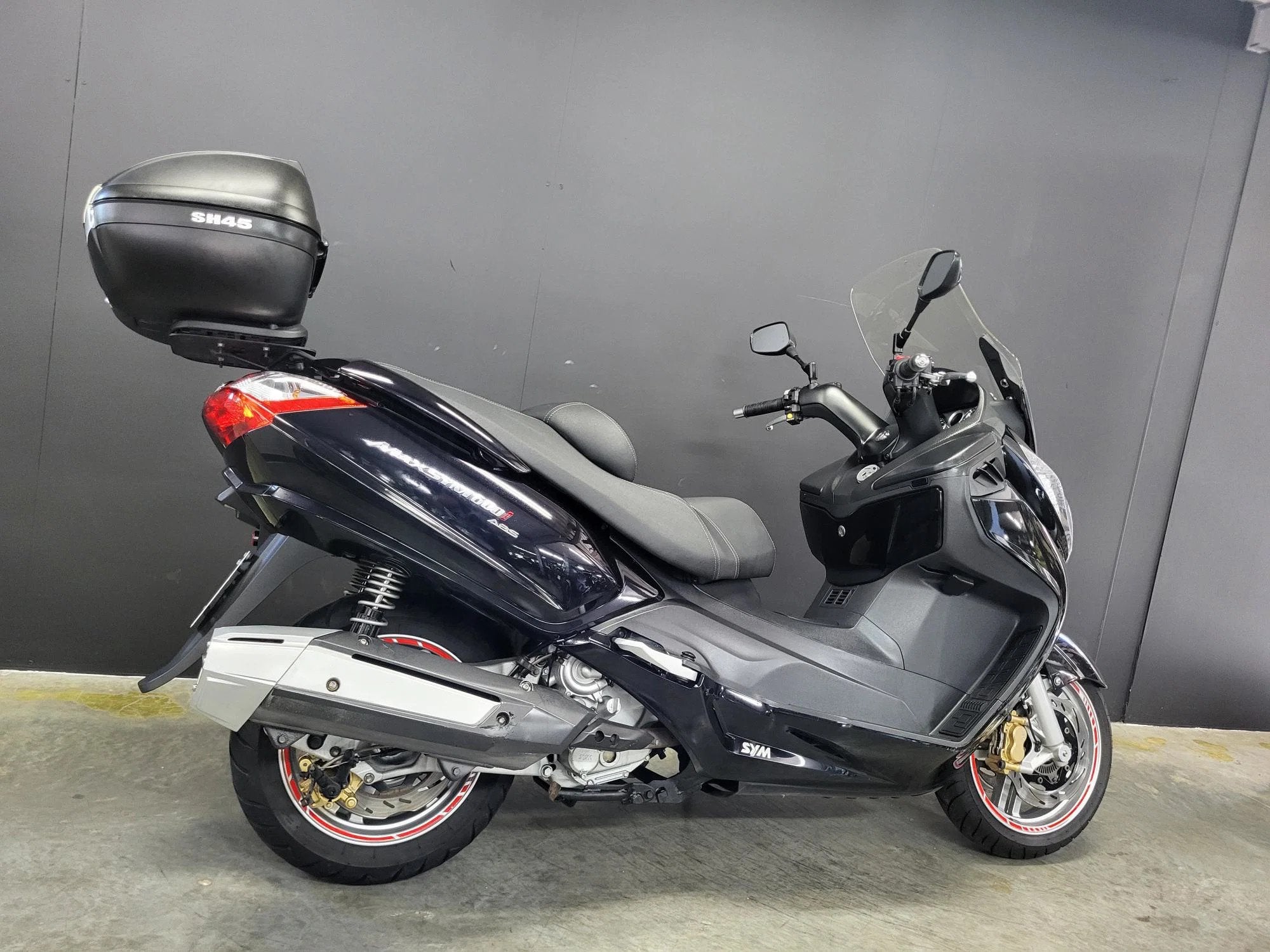 SYM Maxsym 600i maxiscooter voor lange afstanden (bj 2014), Motoren, Scooter, Bedrijf, 600 cc, 12 t/m 35 kW