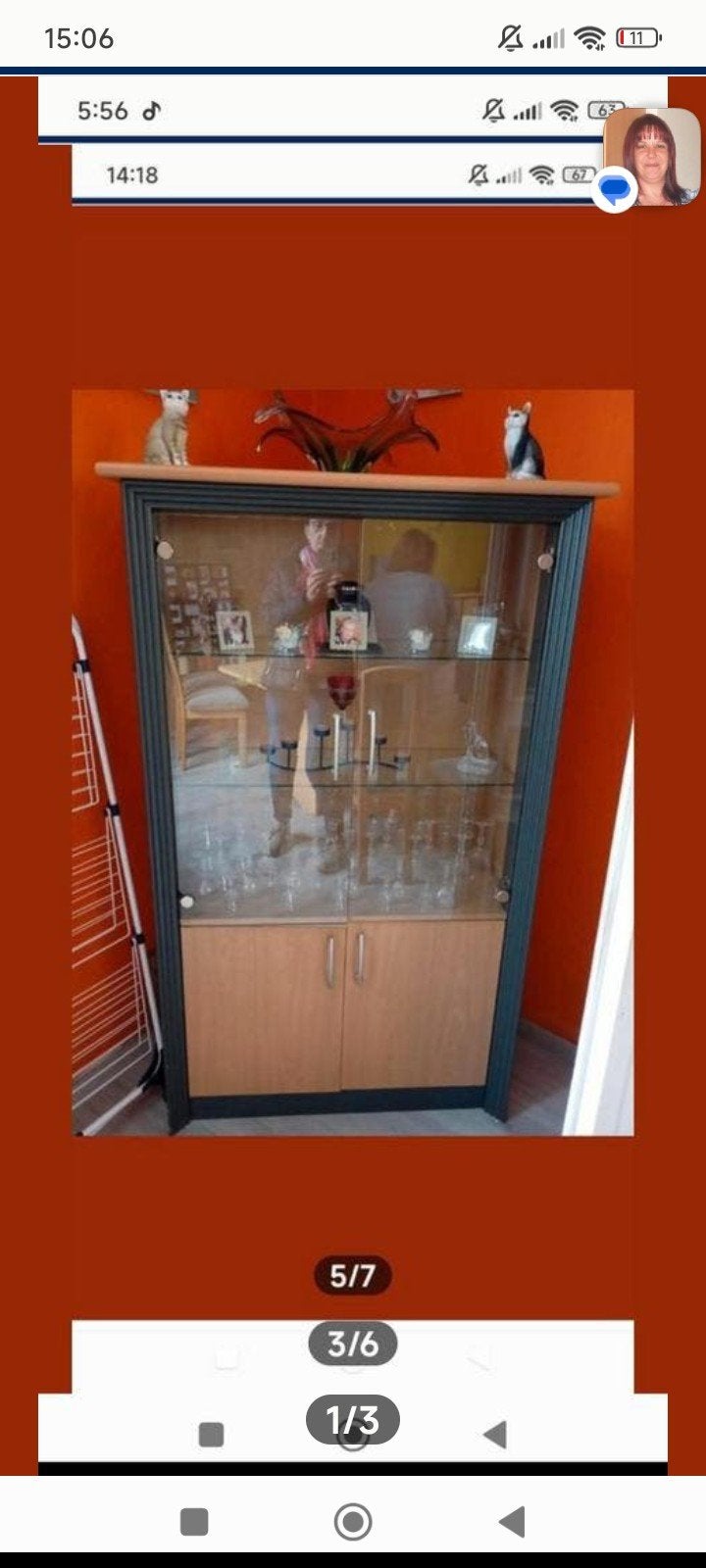 Vitrine, Electroménager, Enlèvement