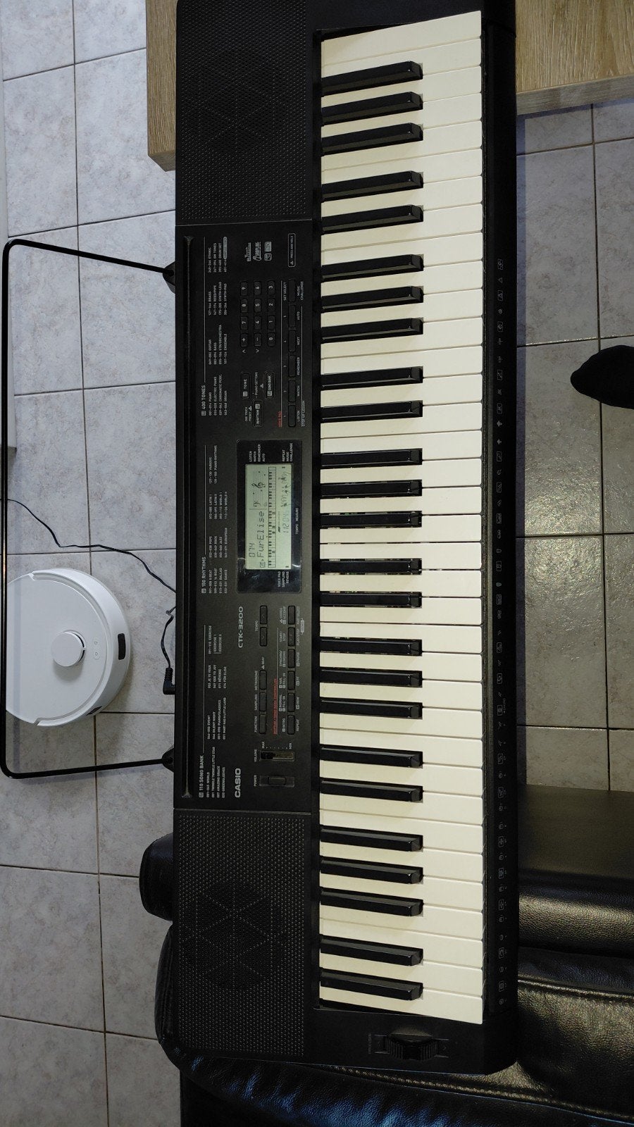 piano met stand, Musique & Instruments, Enlèvement