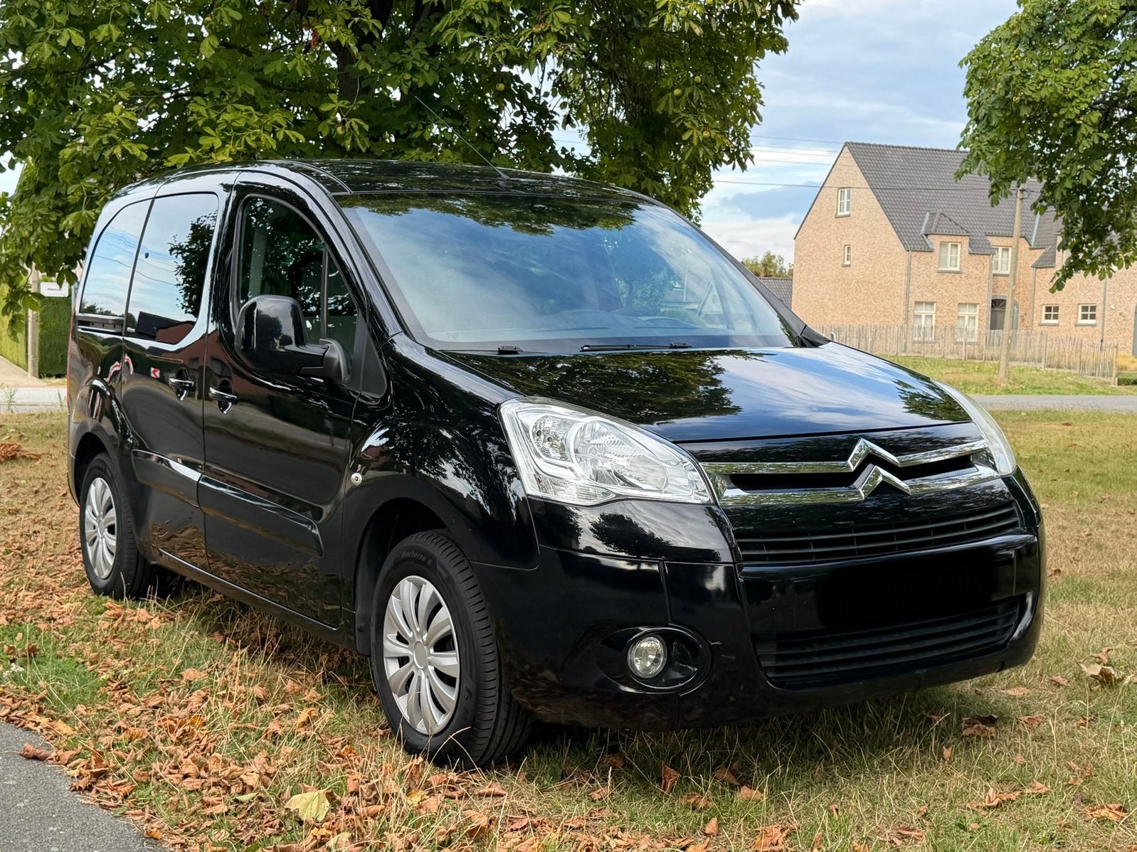 TE KOOP – CITROËN BERLINGO 1.6 BENZINE, Auto's, Euro 5, Zwart, Berlingo, Bedrijf