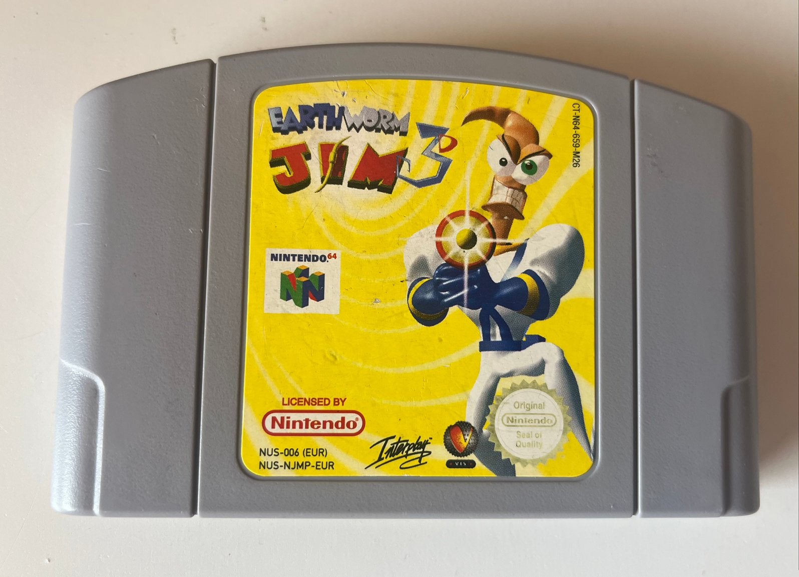 Earthworm jim 3 Nintendo 64, Games en Spelcomputers, Ophalen, Zo goed als nieuw