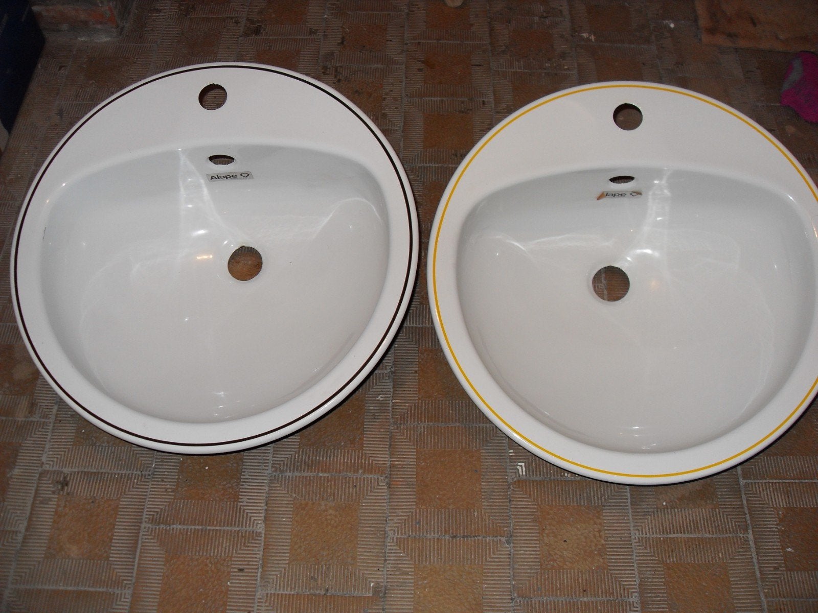 Vasque Alape acier émaillé(jamais posée) Prix FACQ 326,70€!!, Enlèvement, Neuf, Lavabo