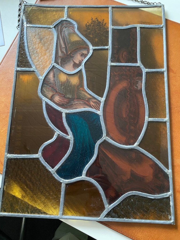 Loodglas kleur, Ophalen