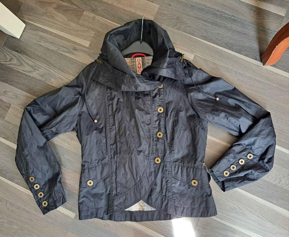 Damo outdoors, zomerjas, regenjas, 40, Maat 38/40 (M), Zwart, Ophalen of Verzenden, Zo goed als nieuw