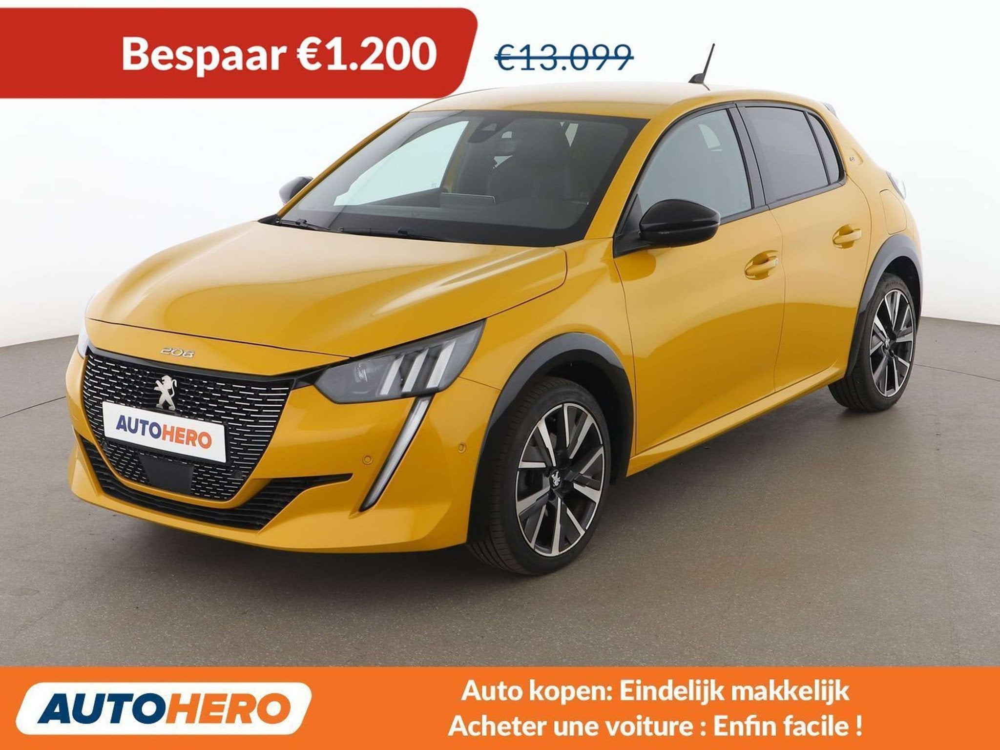Peugeot 208 1.2 PureTech GT (bj 2021), Auto's, Voorwielaandrijving, Gebruikt, 1199 cc, 1165 kg