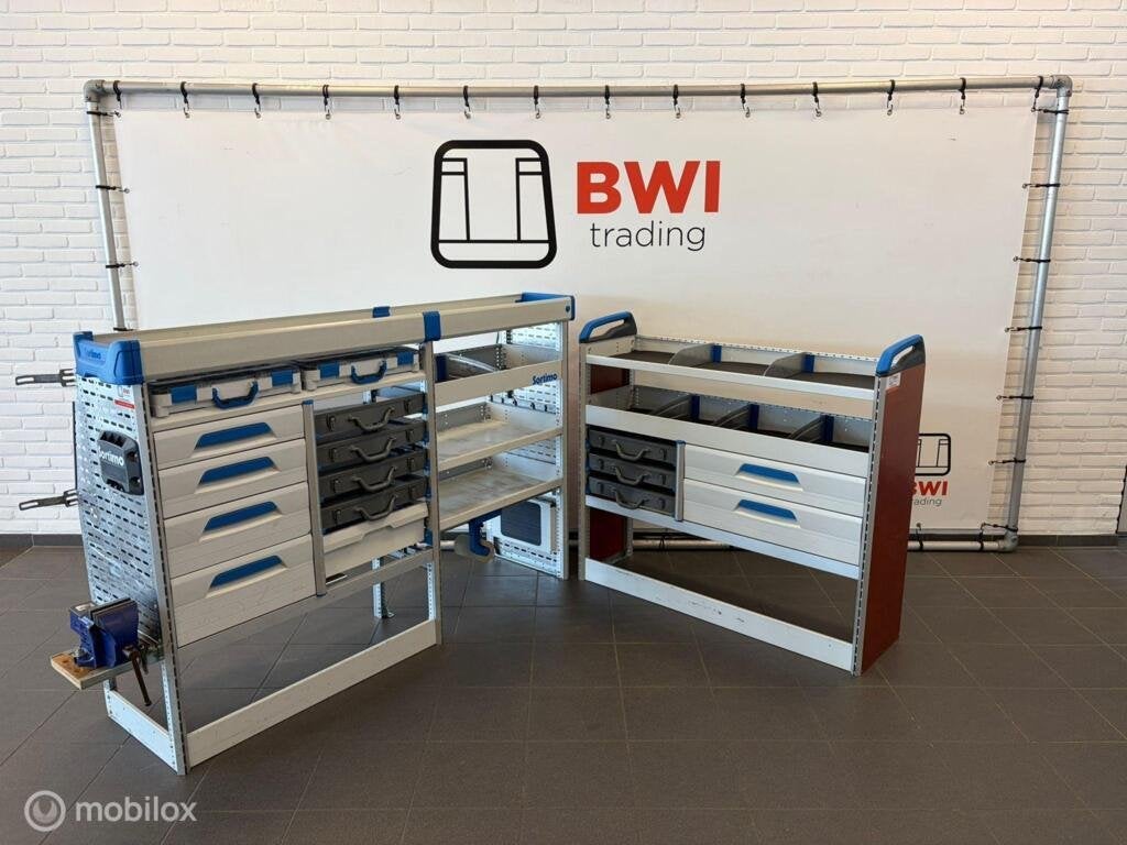 Sortimo set bedrijfswageninrichting L+R complete inrichting, Ophalen of Verzenden