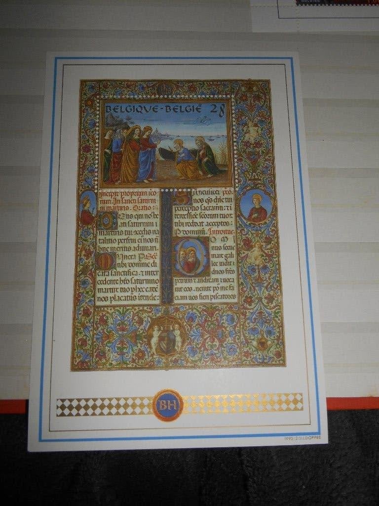 Feuillet timbre Belge, Timbres & Monnaies, Timbres | Europe | Belgique, Enlèvement ou Envoi