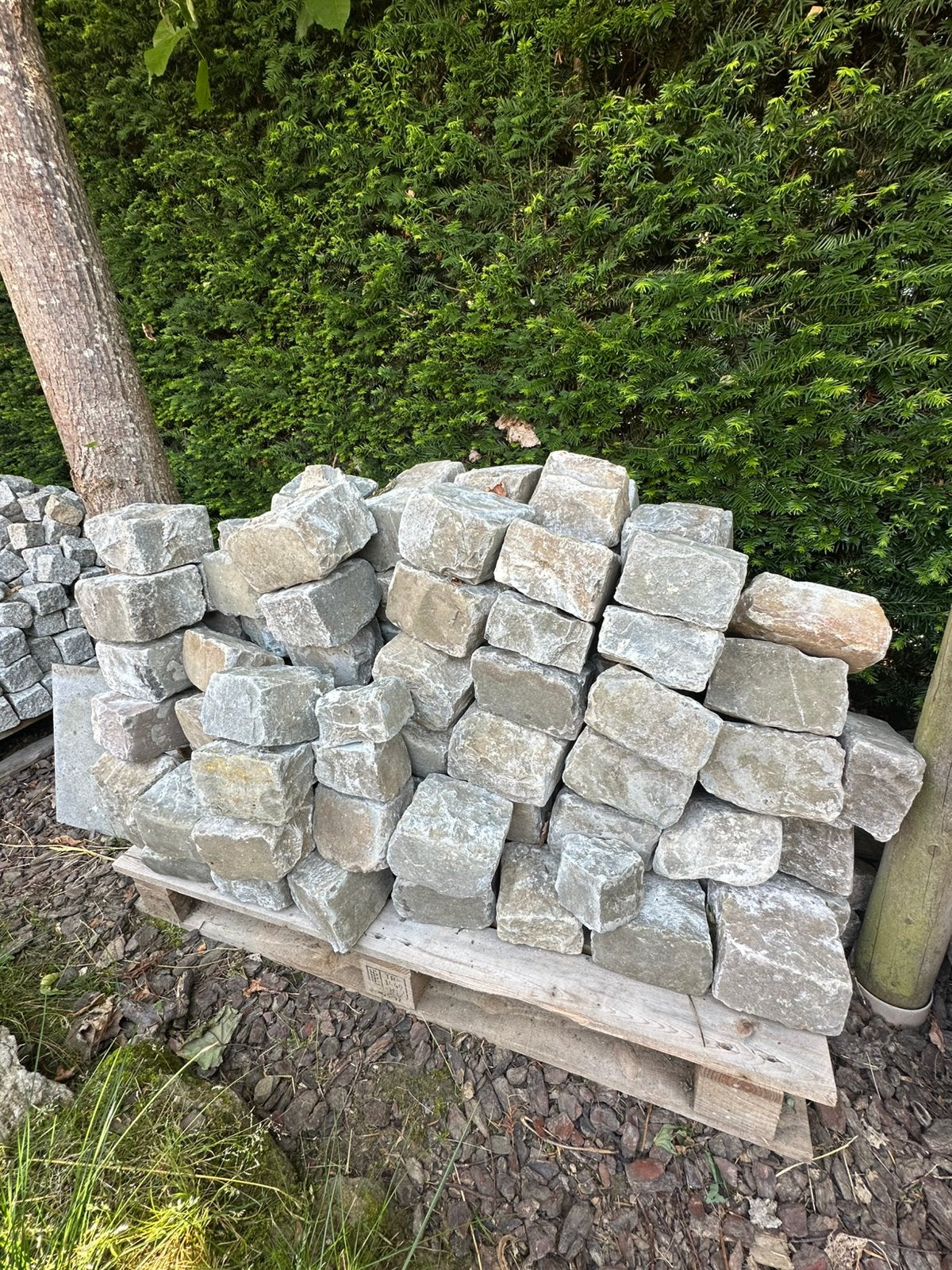 Kasseien - Belgisch gres klein lot 3 à 4 m2, Ophalen, Zo goed als nieuw, Minder dan 5 m², Overige typen