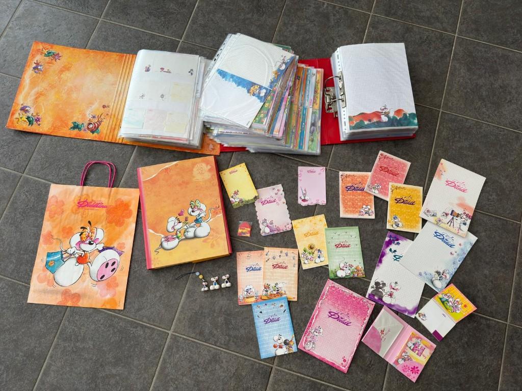 Grote collectie Diddl, Verzamelen, Diddl, Ophalen, Diddl, Zo goed als nieuw, Papier, Kaart of Schrift