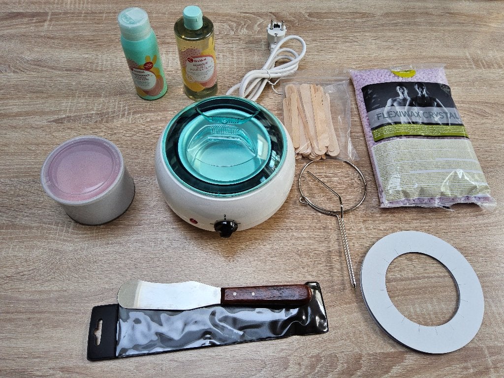 Wax heater, hars, verwarmingstoestel, starterskit, epileer, Ophalen of Verzenden, Zo goed als nieuw, Overige typen