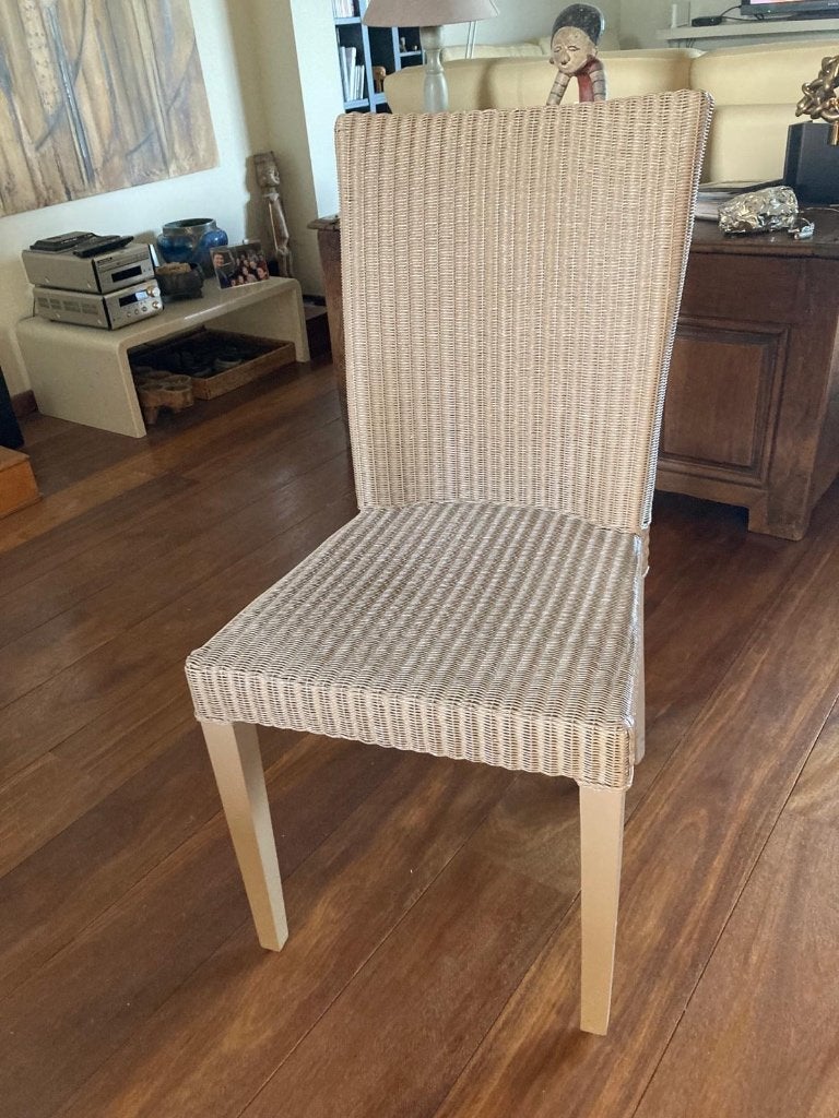 Chaises, Maison & Meubles, Chaises, Gris, Osier ou Rotin, Enlèvement, Cinq, Six Chaises ou plus