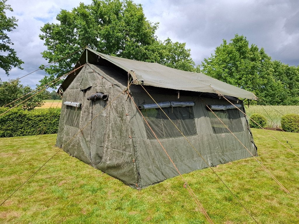 Legertent - TEMPER 5x5m, 10x5m, 15x5m, 20x5m (US army), Caravans en Kamperen, Ophalen