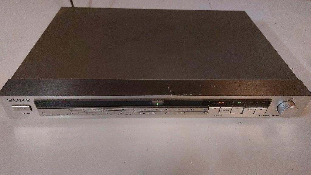 Tuner Sony vintage HiFi, TV, Hi-fi & Vidéo, Enlèvement