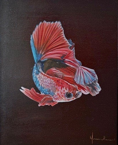Kunsthandel Gennep - "Darlin", Antiquités & Art, Art | Peinture | Moderne, Enlèvement ou Envoi, Peint à la main, Peinture à l'huile