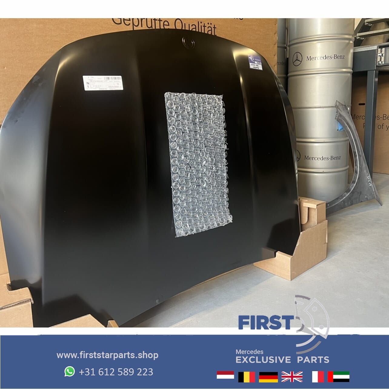 X247 (W247) GLB MOTORKAP ORIGINEEL Mercedes GLB 2019-2025 A2, Utilisé, -, Capot moteur, Avant