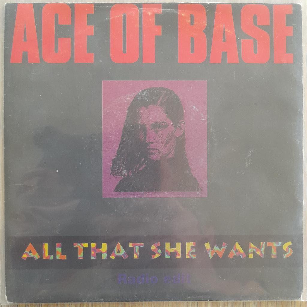 Ace of base-All that she wants 7'', Cd's en Dvd's, Gebruikt, 1990 - 1999, 7 inch, Single