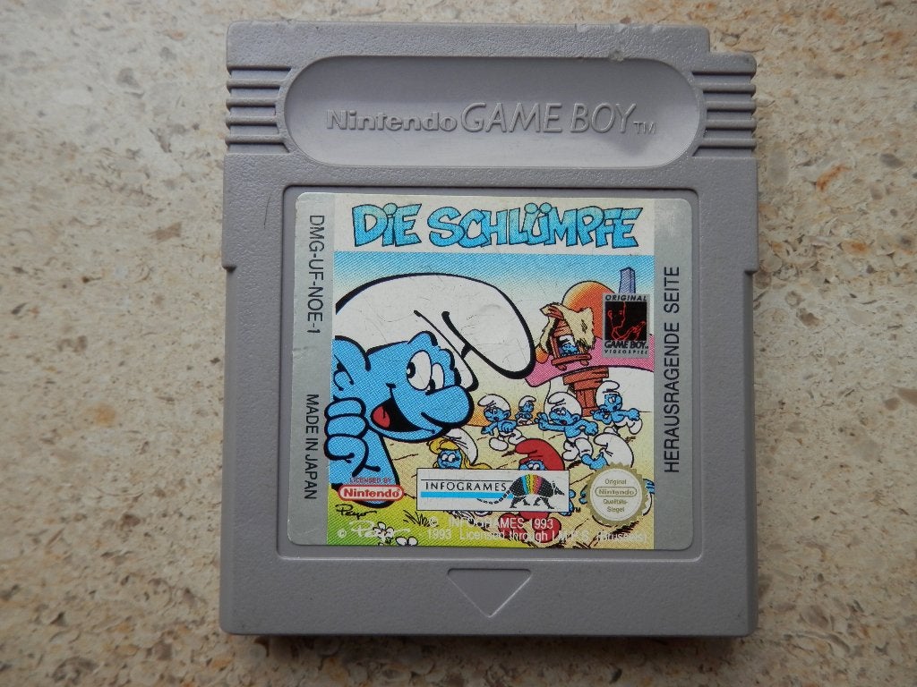 Jeu testé « The Smurfs » pour Nintendo Game Boy, Consoles de jeu & Jeux vidéo, Enlèvement ou Envoi, Utilisé