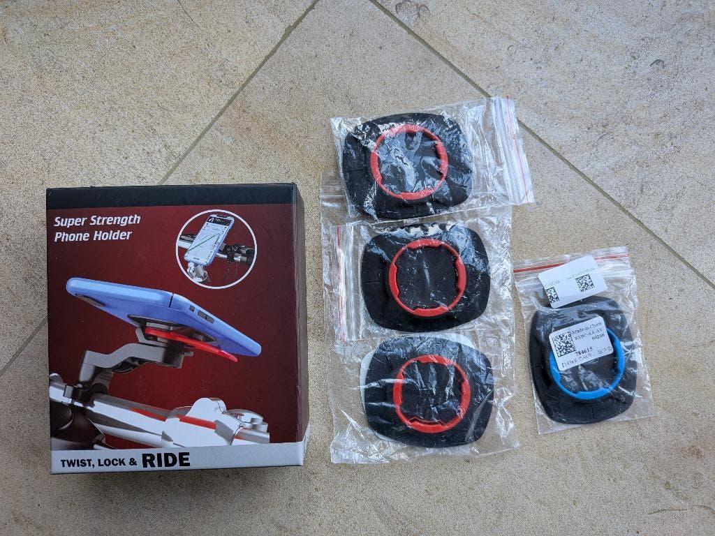Quad Lock + stickers, Télécoms, Supports de téléphone, Enlèvement, Vélo