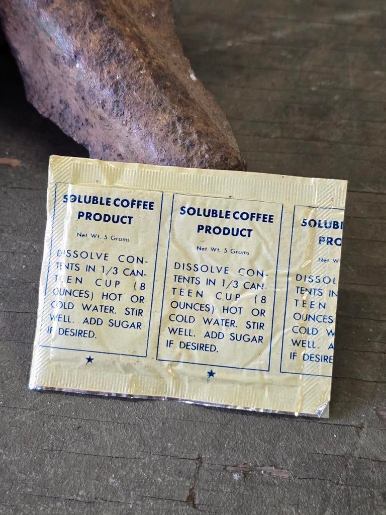 WWII US Nescafe soluble coffee envelope, Ophalen of Verzenden
