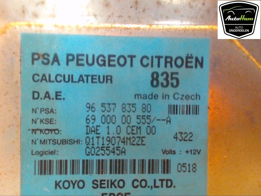 ORDINATEUR DIRECTION ASSISTEE Citroën C3 (FC / FL / FT), Utilisé, Citroën