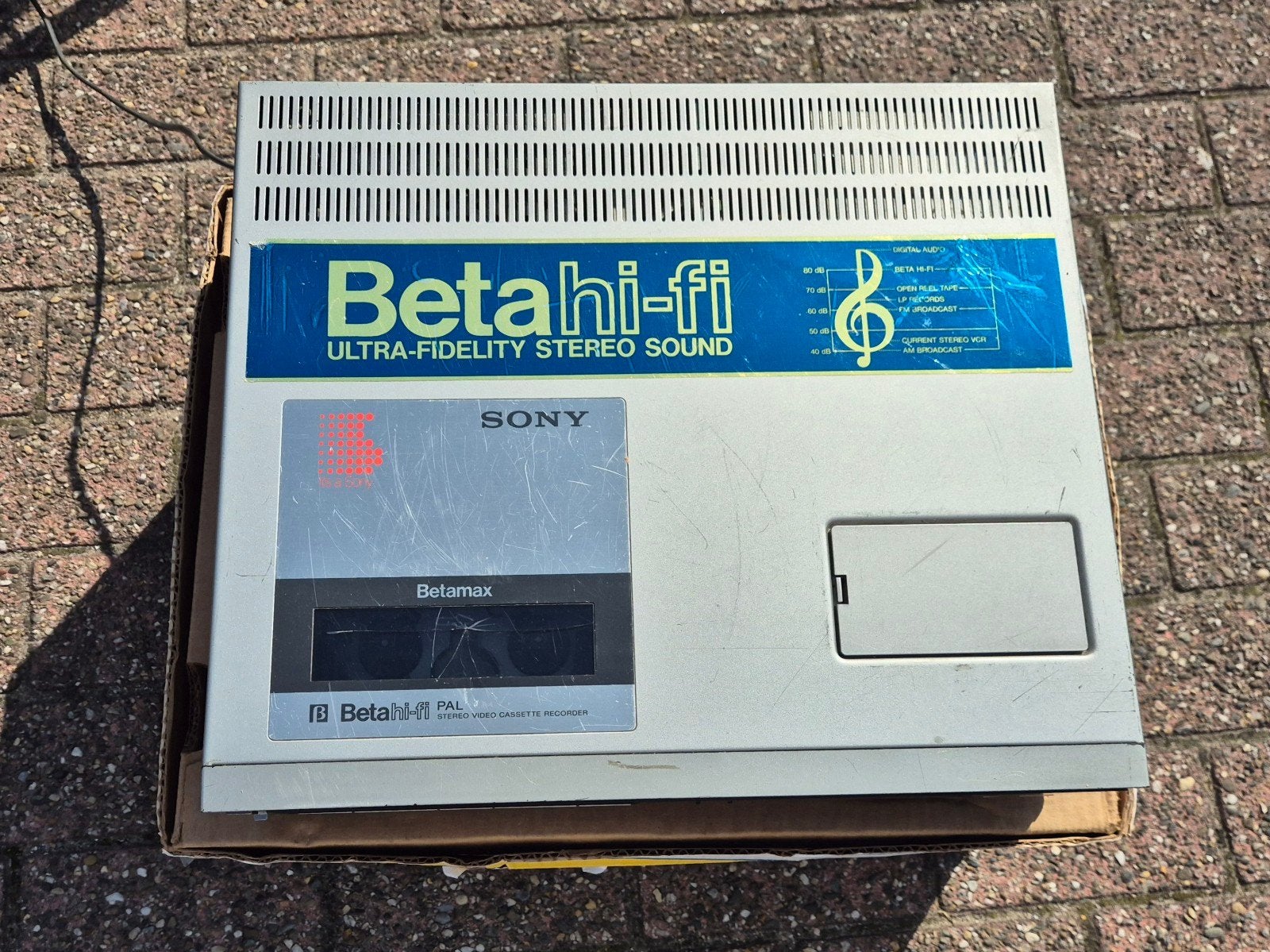 Betamax speler, Audio, Tv en Foto, Ophalen of Verzenden, Gebruikt, Betamax-speler of -recorder