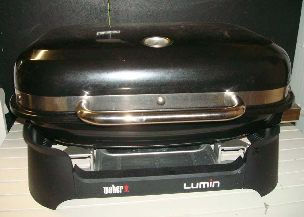 WEBER BBQ ELECTRIQUE LUMIN, Jardin & Terrasse, Enlèvement, Utilisé, Weber