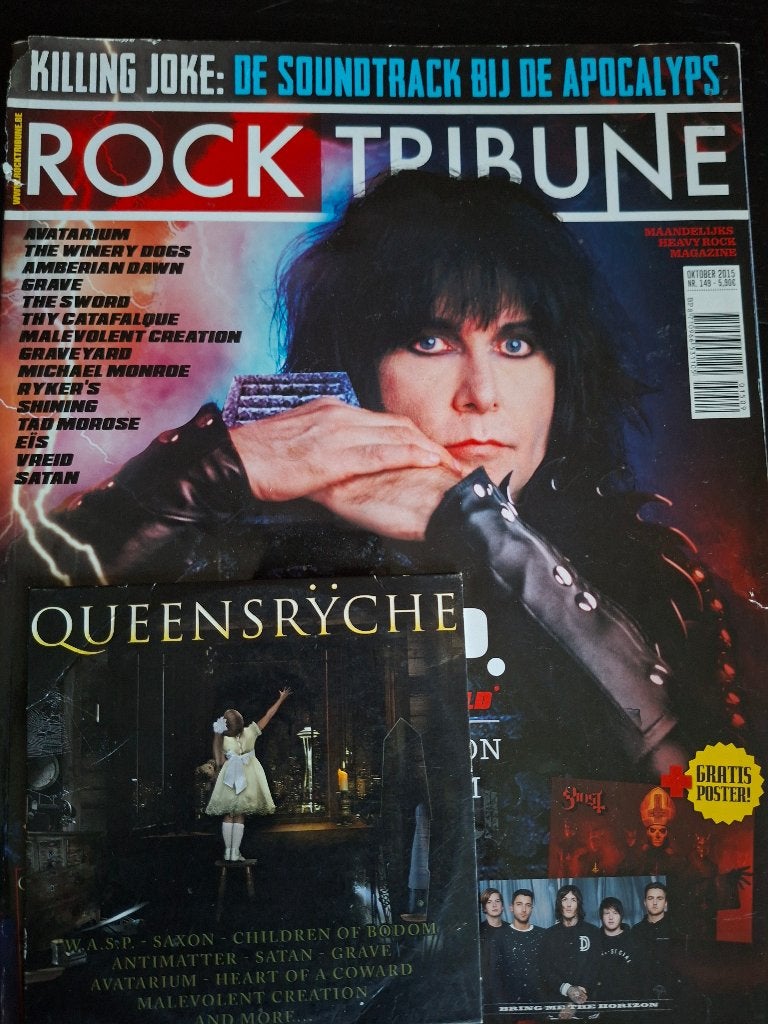 muziek magazine - Rock Tribune (oktober 2015), Ophalen of Verzenden, Gebruikt, Boek, Tijdschrift of Artikel